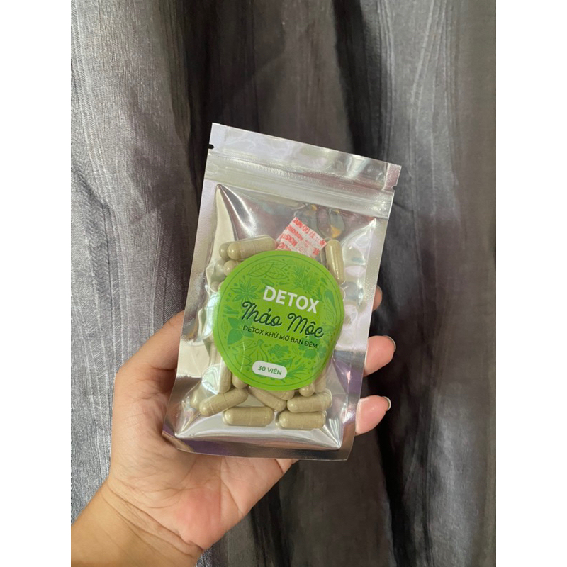 Viên cốt mỡ bụng khử mỡ detox bạn đêm