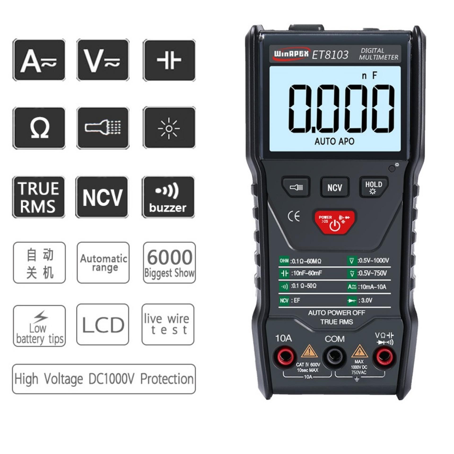 Đồng hồ điện tử WinAPEX ET8103 Auto