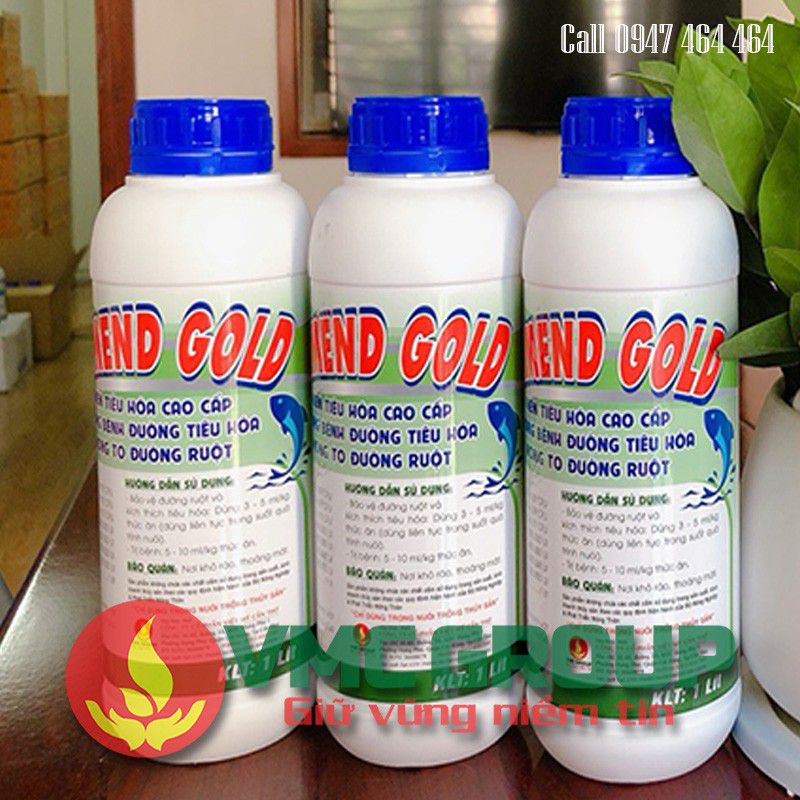 1 LÍT- NUTRIMEND GOLD MEN TIÊU HÓA CAO CẤP CHO TÔM CÁ