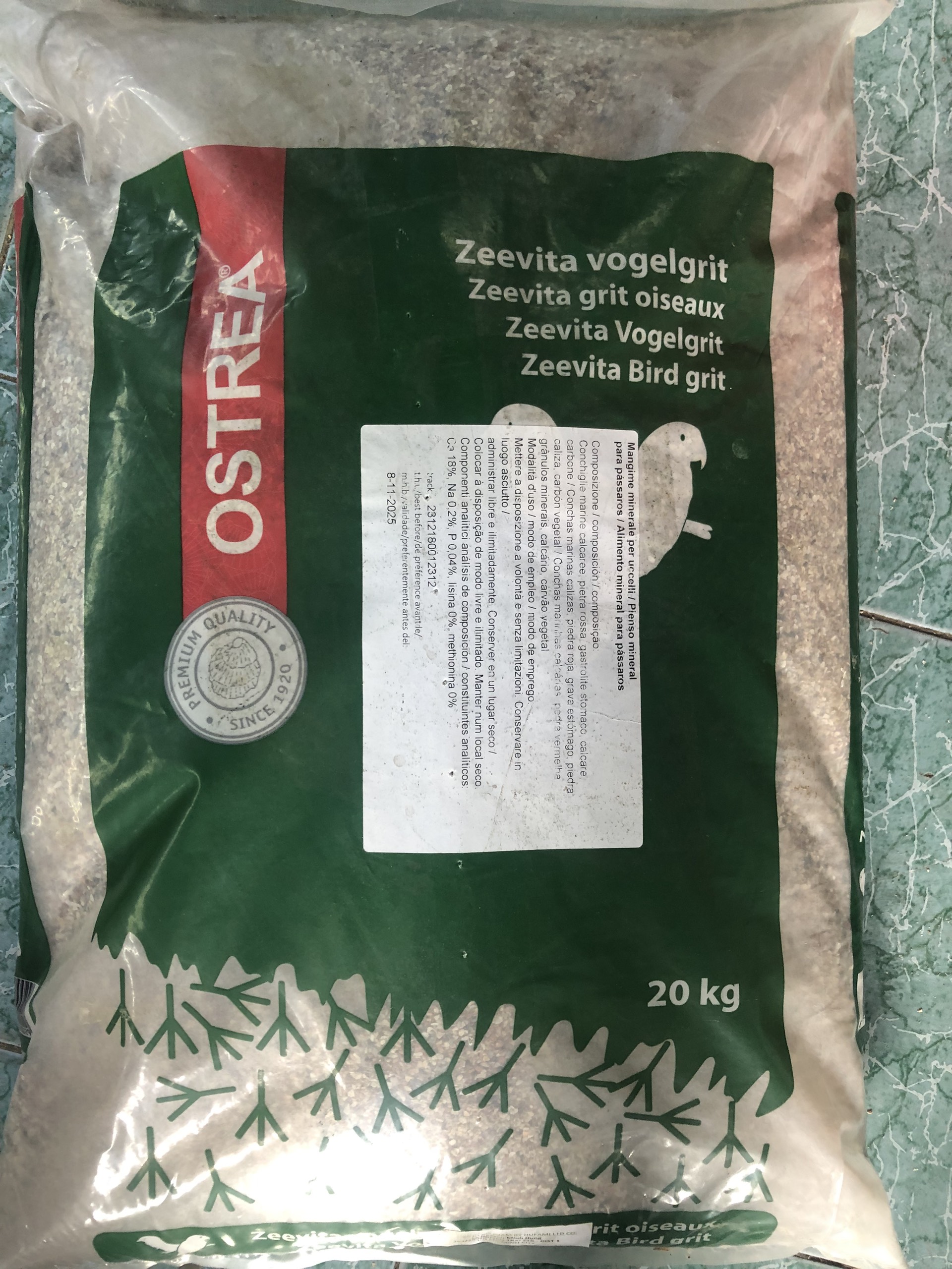 200g Khoáng grit cho chim cảnh