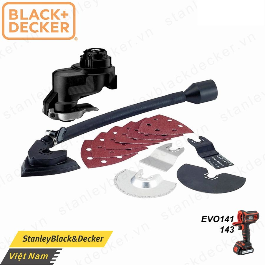 Đầu dao cắt đa năng dành cho multi evo black+decker mtos4-xj