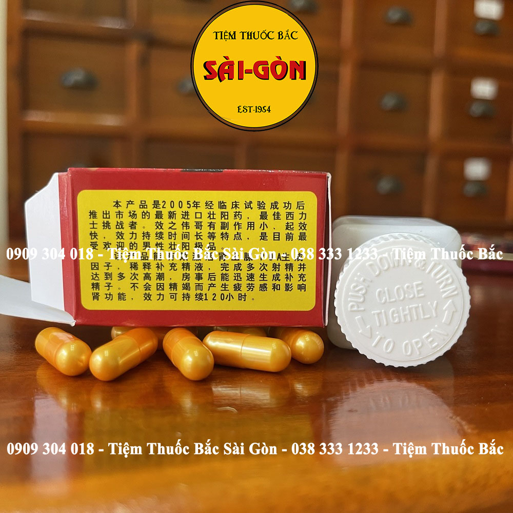 YILISHEN NGHỊ LỰC THẦN 8 viên