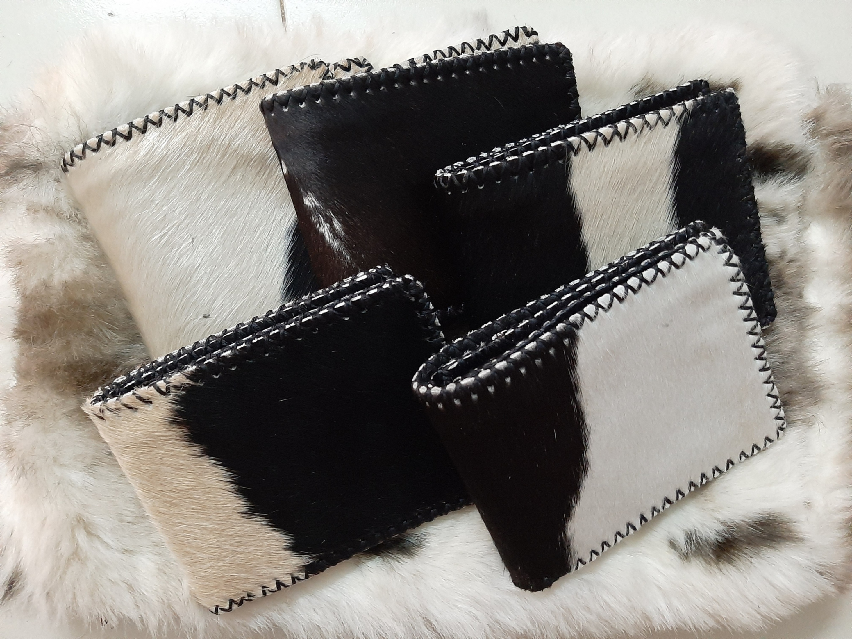 Cowhide men's wallet