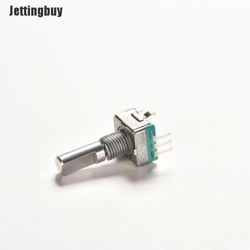 Jettingbuy 2PCS Rotary encoder with switch EC11 Audio digital potentiometer handle 20mm