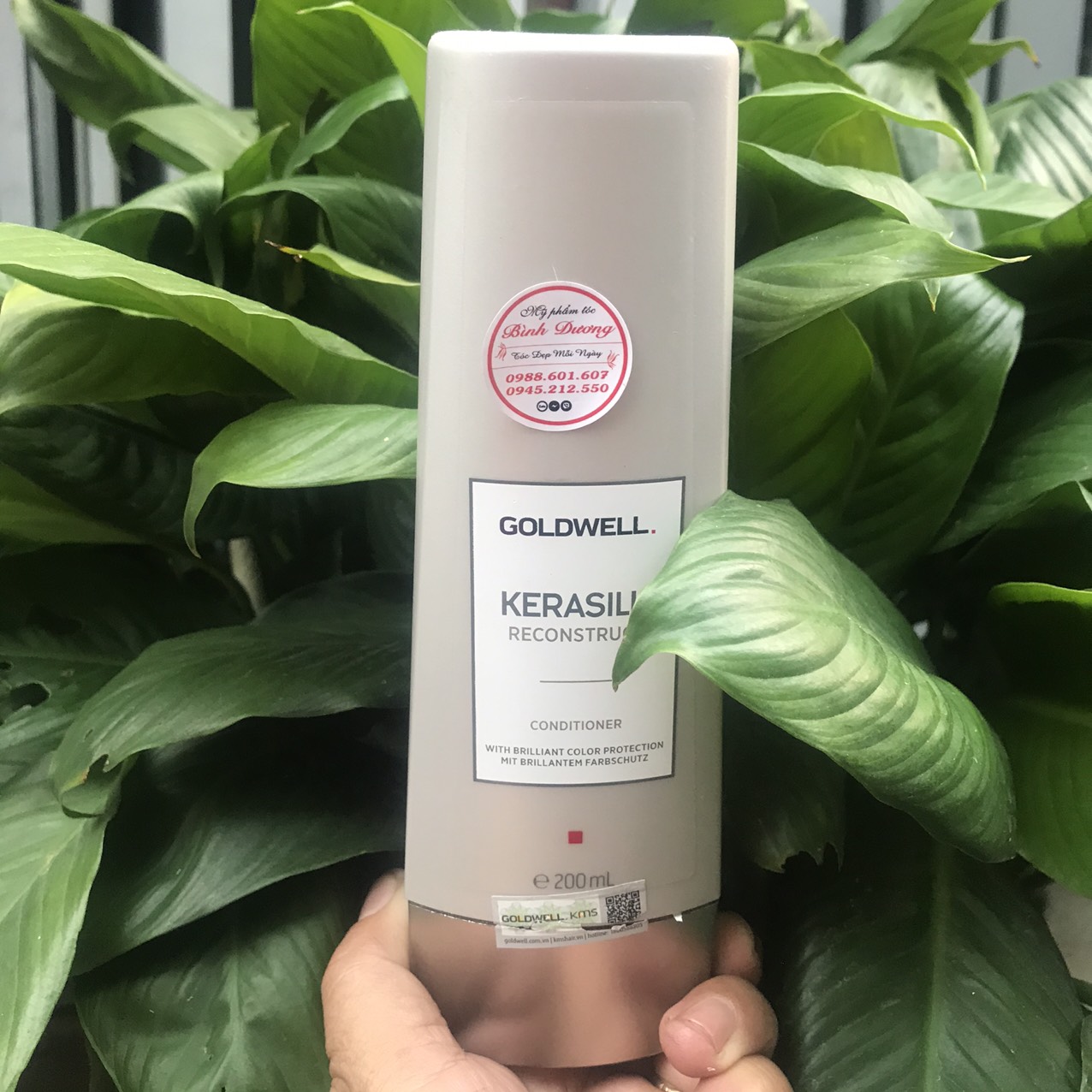 Dầu gội xả siêu phục hồi Goldwell Kerasilk Reconstruct 250ML/200ML