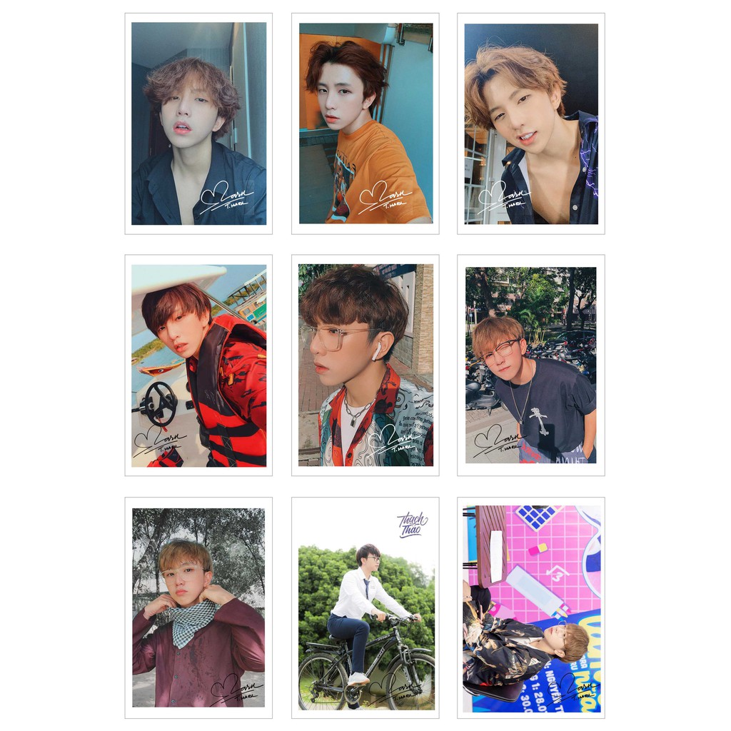 [Ép Lụa] Lomo Card 54 Ảnh TÙNG MARU - UNI5 (có chữ kí )