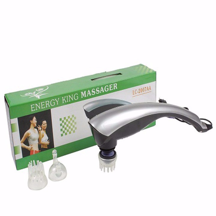 Máy massage cầm tay 3 đầu energy king lc-2007 aa