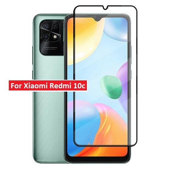 Kính cường lực Full Màn Xiaomi Redmi 10C/ Poco C40