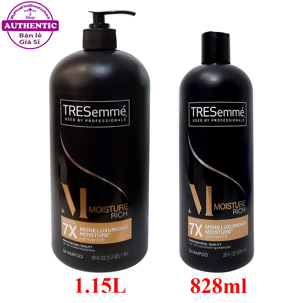 DẦU GỘI TRESEMME PHỤC HỒI TÓC HƯ TỔN LUXURIOUS MOISTURE