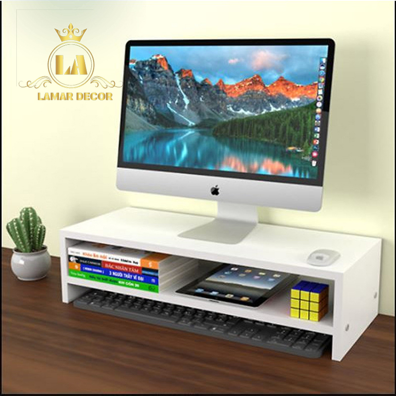Kệ máy tính, kệ để laptop LAMAR DECOR đa năng DC18