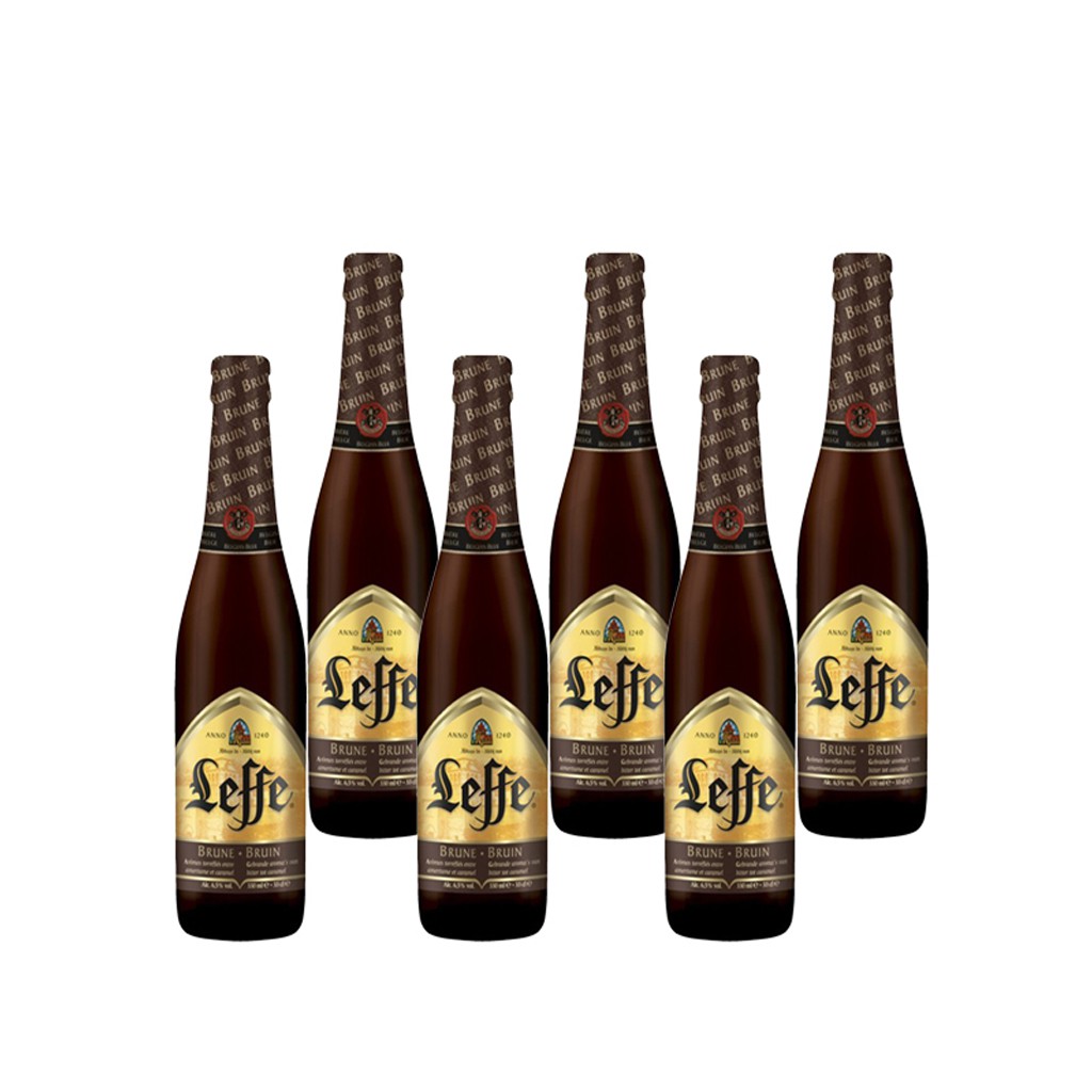 Thùng 24 Chai Bia Leffe Brune (330ml / Chai)