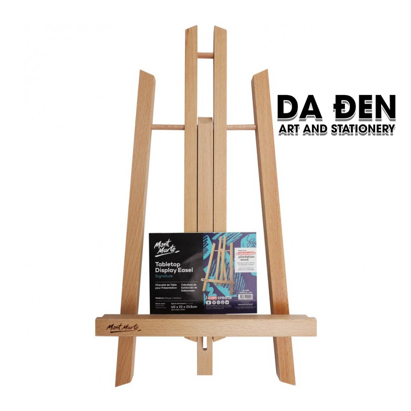 [HCM]Giá Vẽ Gỗ Để Bàn Mont Marte MEA0013/14