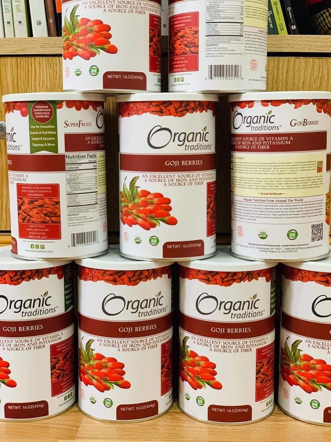 Kỷ tử Organic Mỹ