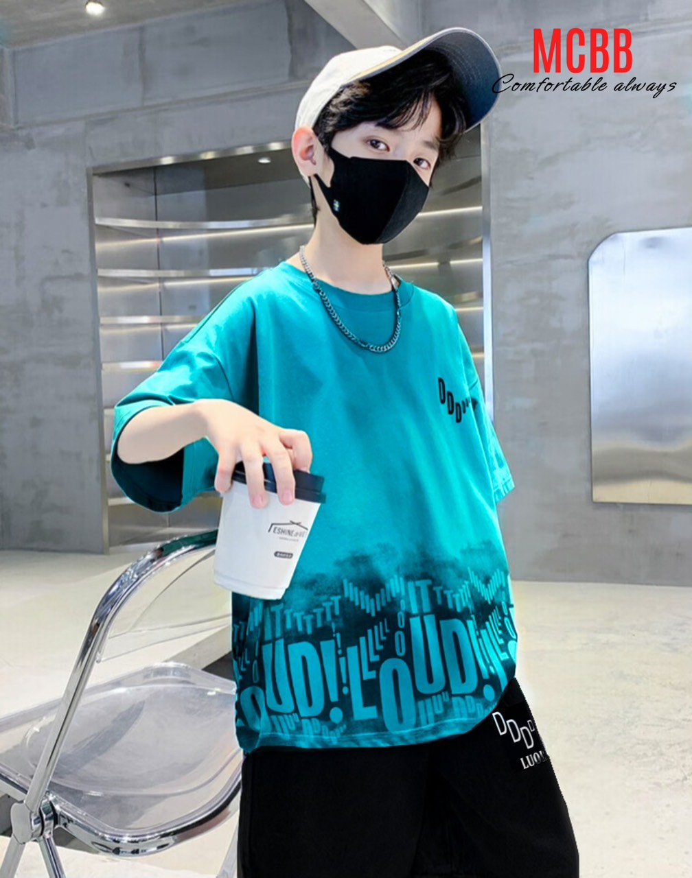 Mcbb 24-49 kg 100% vai cotton bộ quần áo bé trai loud áo thun bé trai ngắn tay quần đùi short bé trai bộ cộc tay cho bé trai áo phông bé trai quần đùi bé trai đồ bộ bé trai áo cộc tay bé trai quần lửng bé trai bộ đồ bé trai set quần áo bé trai trẻ em nam