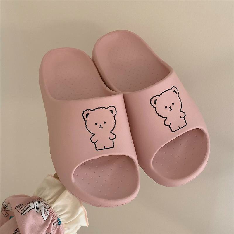 Dép bánh mì hình gấu siêu cute
