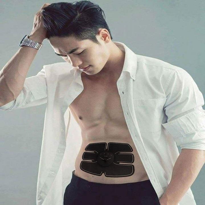 Máy tập cơ bụng Ems Beauty, máy tập bụng massage giảm mỡ, máy tập cơ bụng 6 múi