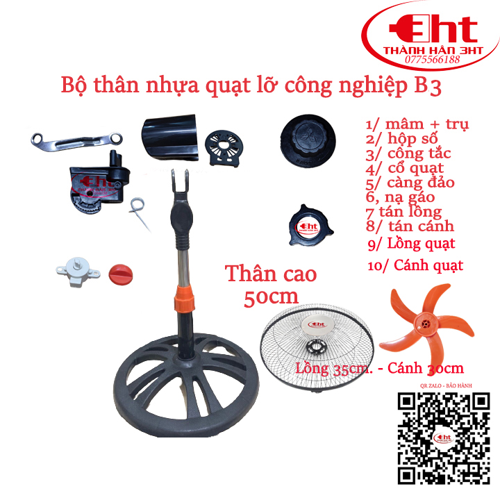 BỘ THÂN QUẠT LỠ B3