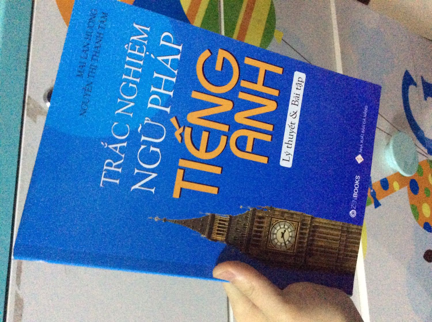 Sách Trắc nghiệm ngữ pháp tiếng Anh