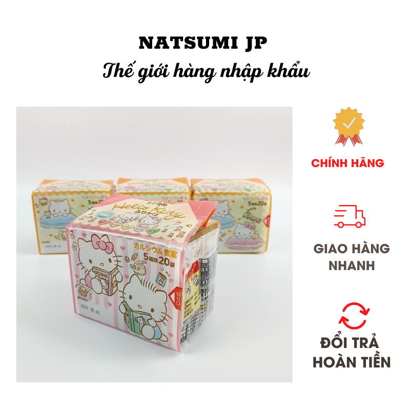 Gia vị rắc cơm Hello Kitty Nhật Bản cho bé