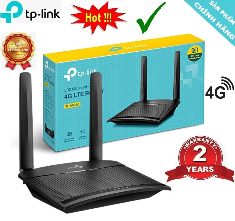Bảng giá Bộ Phát WiFi Router 4G LTE MR100 TPLink Có Cổng Lan Phong Vũ