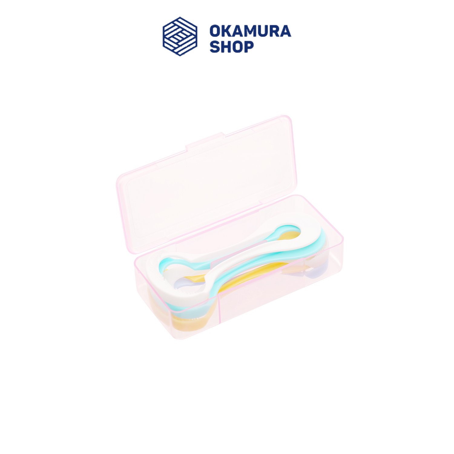 [HCM]Dụng cụ cạo lưỡi Okamura Nhật Bản Vỉ 5 cái