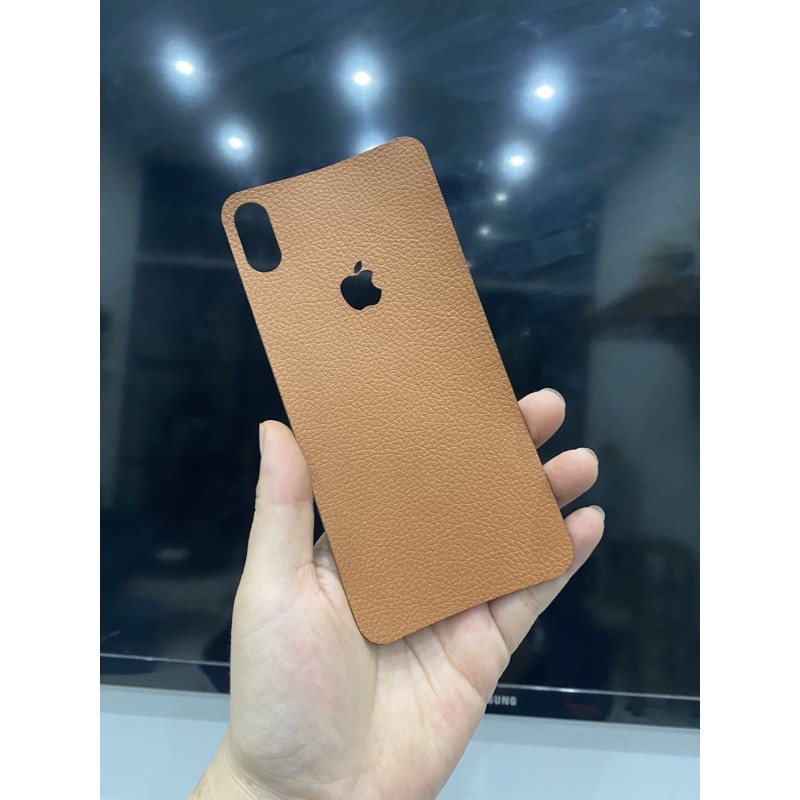 Dán da lưng Iphone Xs Max đủ màu
