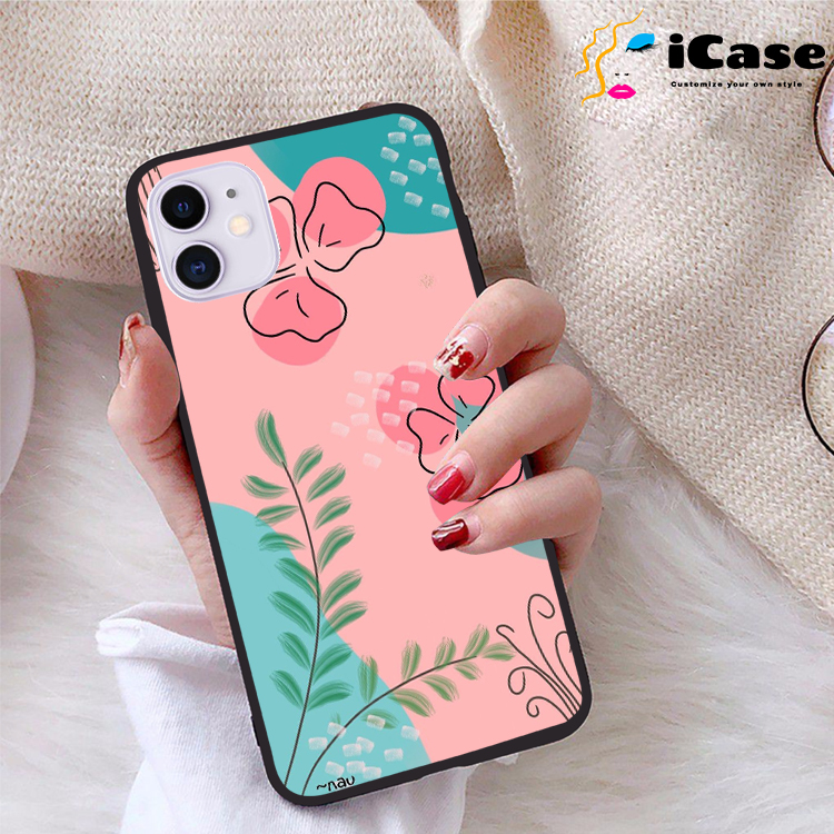 Ốp lưng iPhone 11 viền dẻo TPU BST Hoa