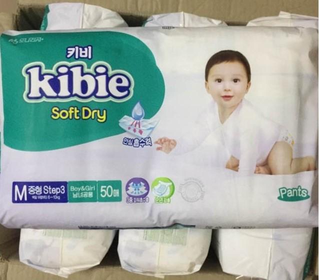 Bỉm quần Kibie Hàn Quốc size M50 ( 6-10Kg )