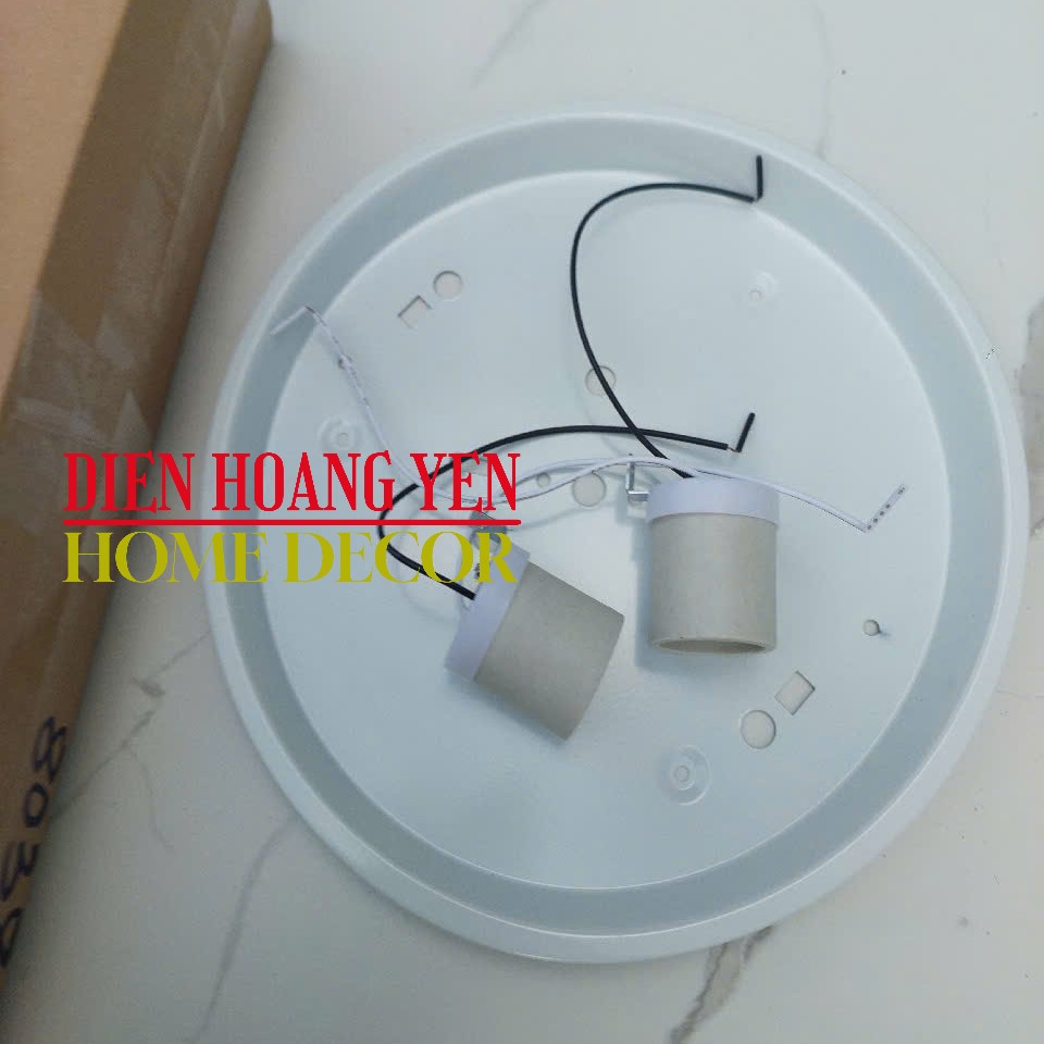 đèn ốp trần ban công tân cổ điển đường kính 350mm có bóng led