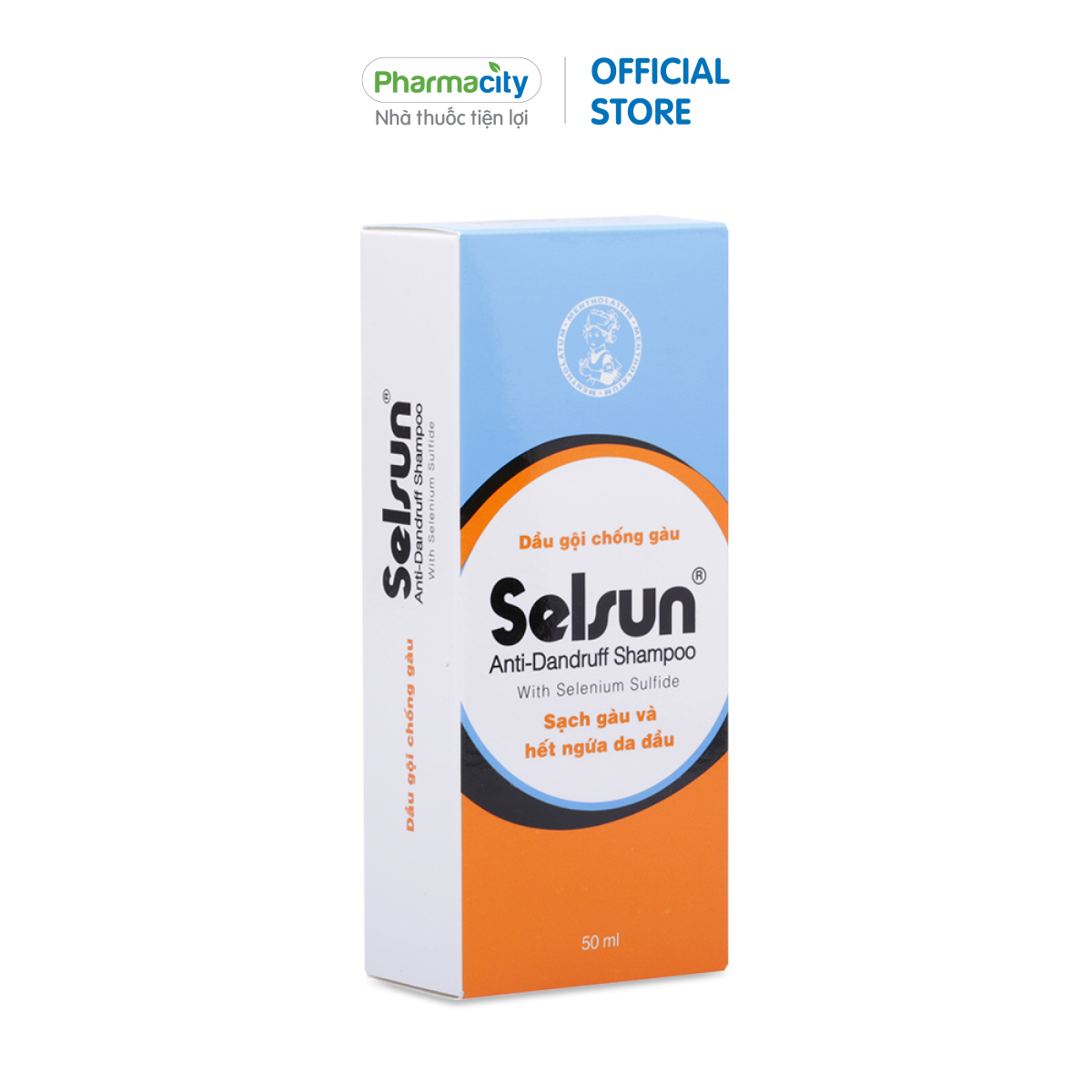 Dầu gội sạch gàu, hết ngứa da đầu Selsun (50ml)