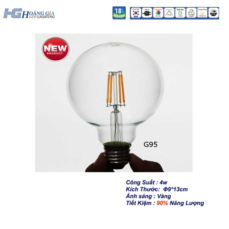 Đèn Trang Trí LED EDISION G95 4W