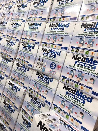 BỘ NƯỚC MUỐI SINH LÝ NEILMED 250 GÓI