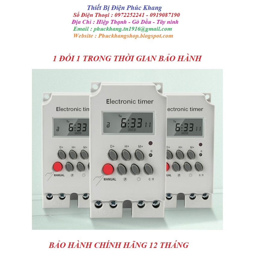 Timer hẹn giờ KG316T2. Rơle thời gian 24h