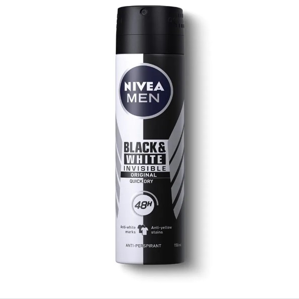 Xịt Khử Mùi Nivea Men 150ml Khô Thoáng Và Ngăn Mùi 48h