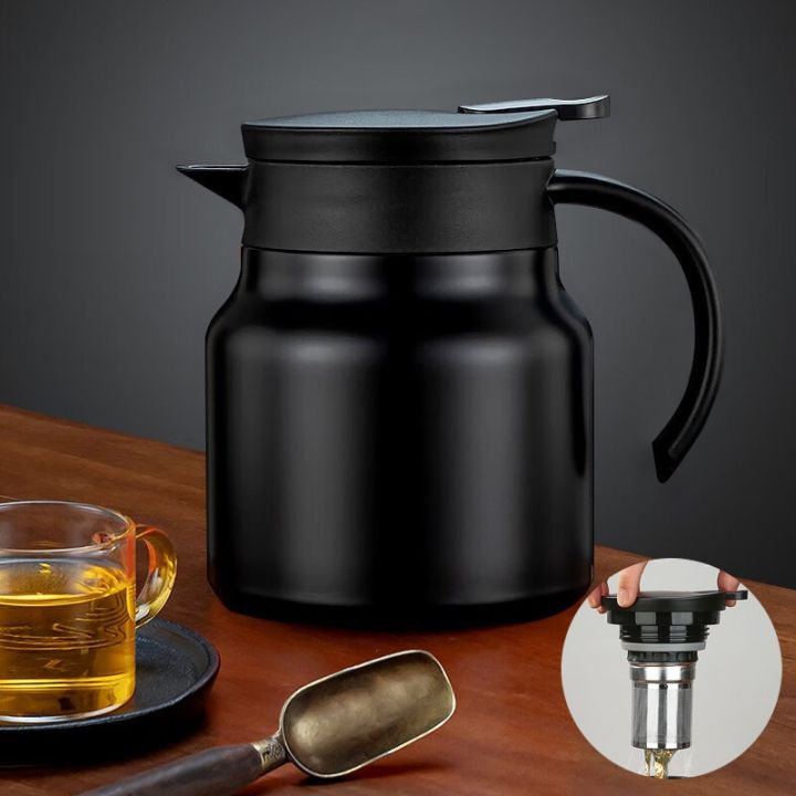 Bình pha trà giữ nhiệt có lõi lọc 1000ml, ấm giữ nhiệt pha trà inox 316 có lọc trà 1000ml dieulinhshop