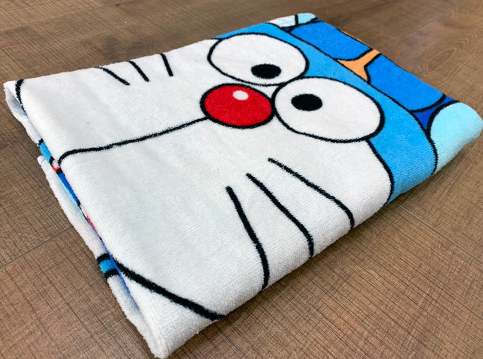 [HCM]LOVE MON - Khăn tắm Doraemon mềm mại dễ thương size lớn