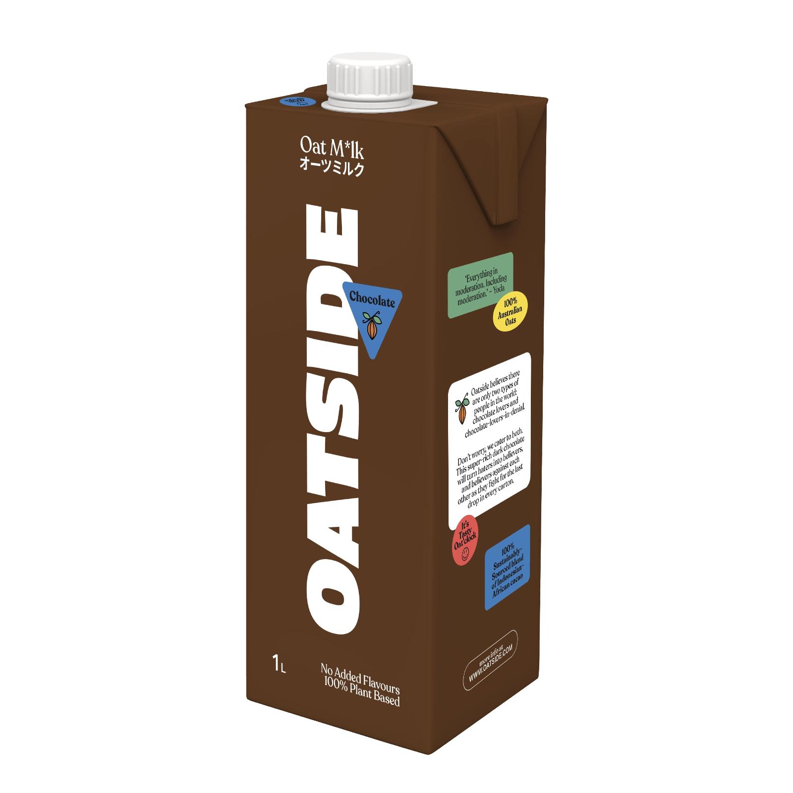 Sữa yến mạch OATSIDE vị Chocolate 1L