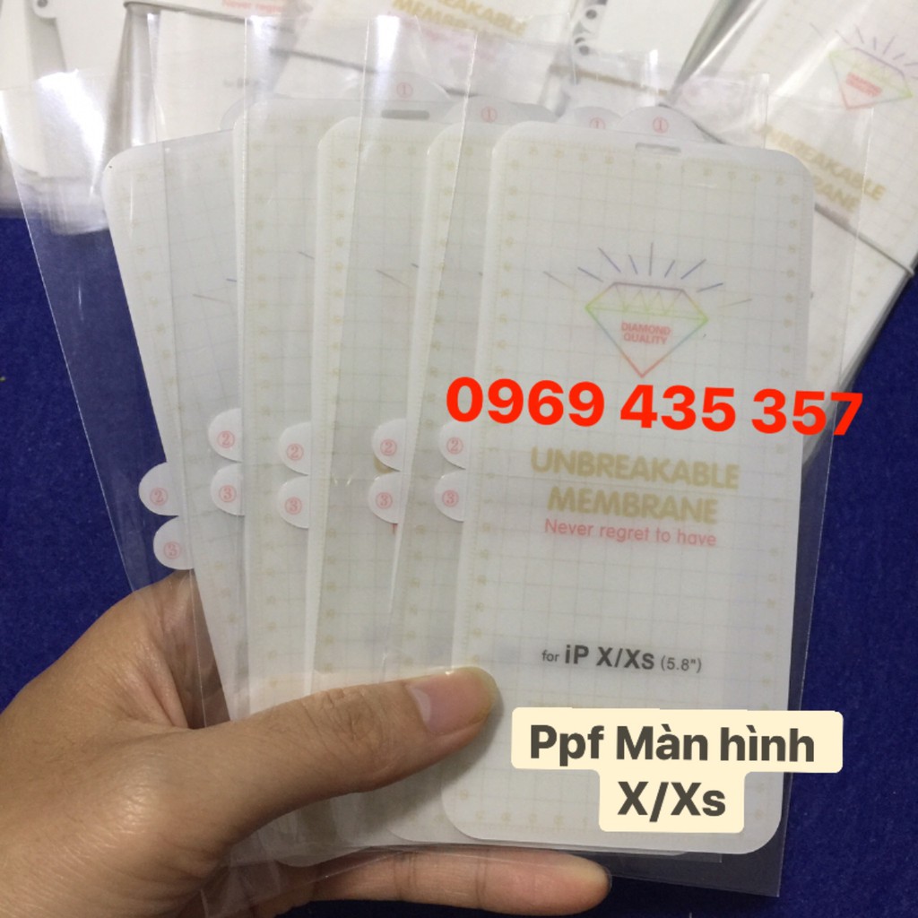 Miếng dán PPF màn hình cho ip X/Xs