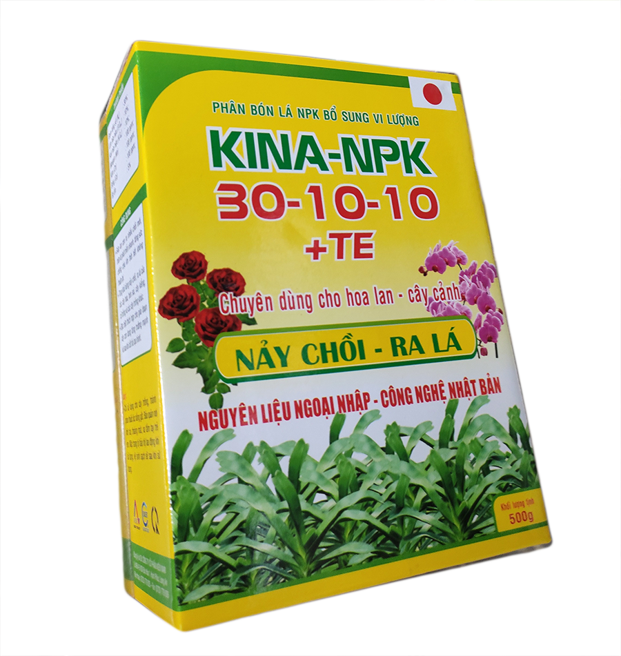 Phân bón cao cấp vọt đọt mập chồi lớn trái 30-10-10 TE  500g