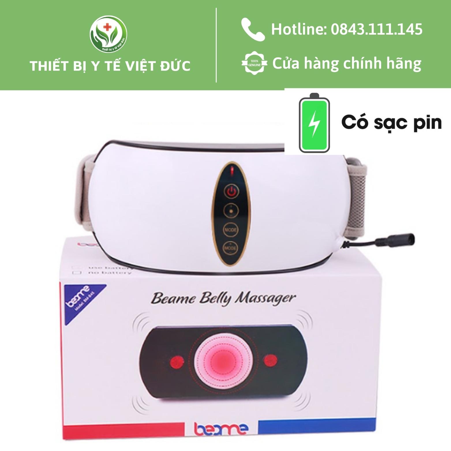 Đai mɑssage BỤNG Giảm Mỡ, Đai Đánh Tan Mỡ Bụng (BM-B45)