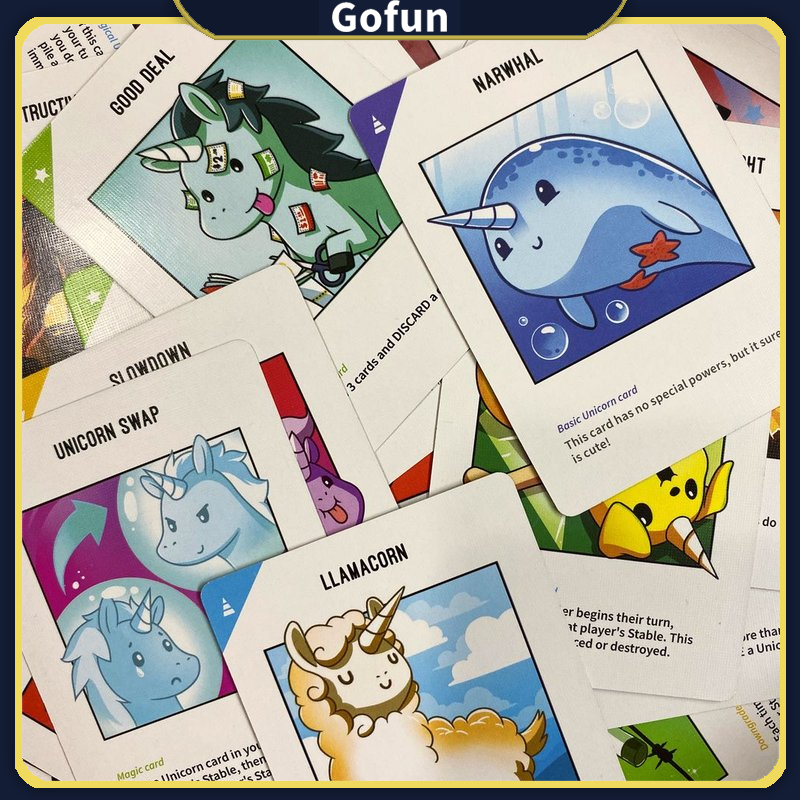 Bộ Unstable Unicorns Board Game kỳ lân bất định vui nhộn độc đáo
