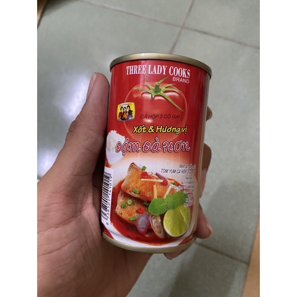 Cá mòi xốt cà 3 cô gái 155gr