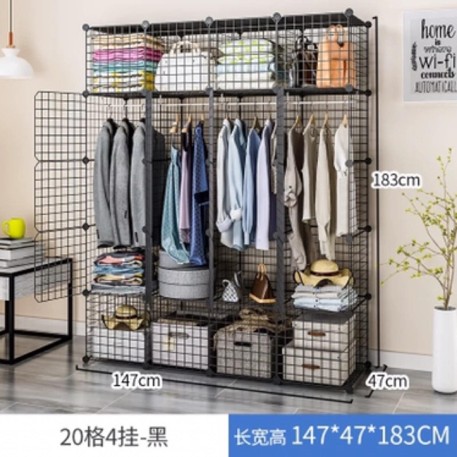 TỦ LƯỚI SẮT / THÉP LẮP ɡhéP ĐA NĂNG (Bán theo tấm, tặng chốt)