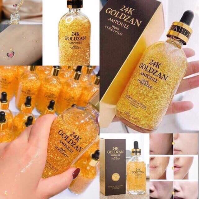 serum 24k goldzan cải thiện làn da