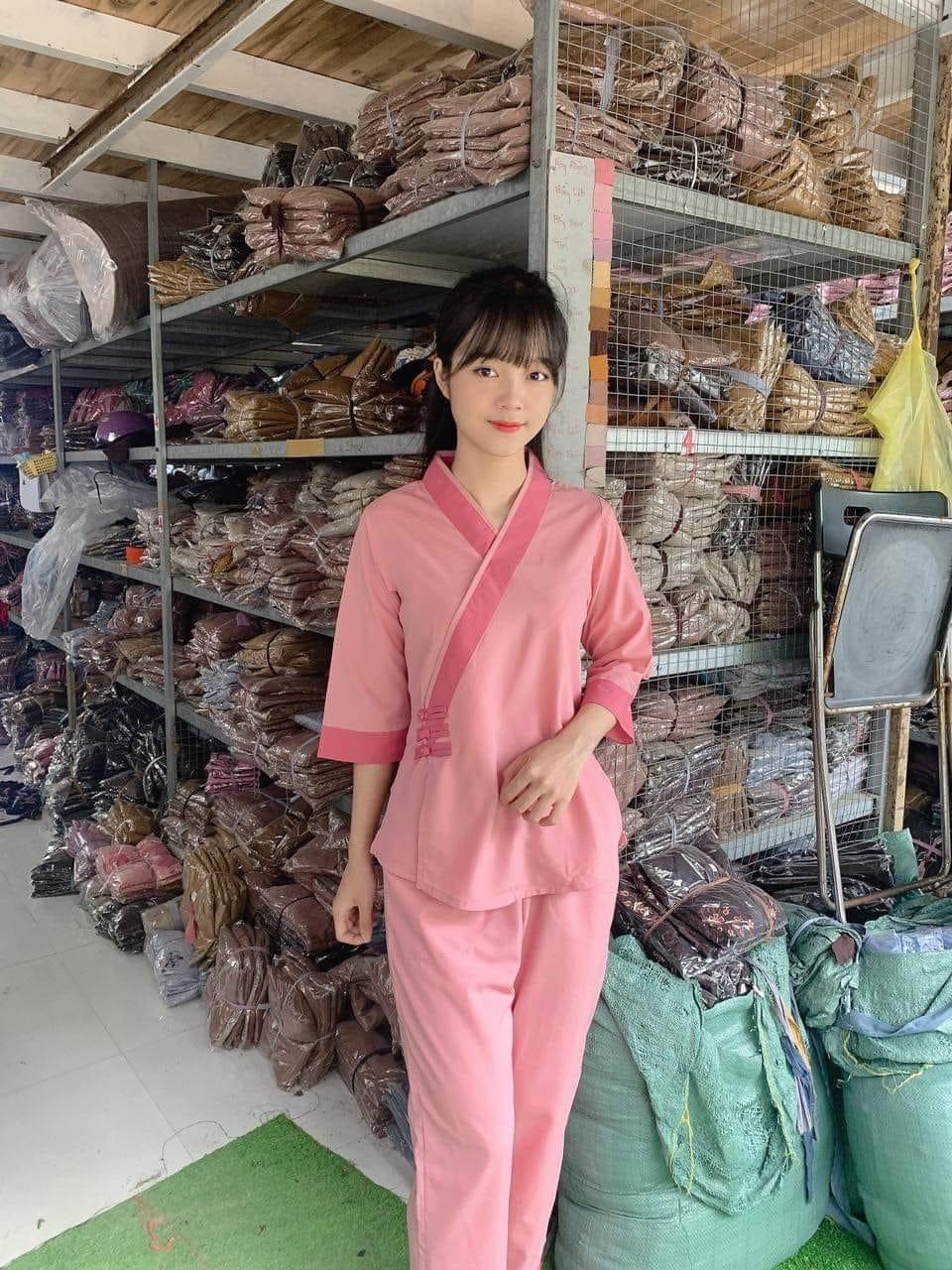 ĐỒ LAM ĐI LỄ CHÙA- MẪU 3 NÚT