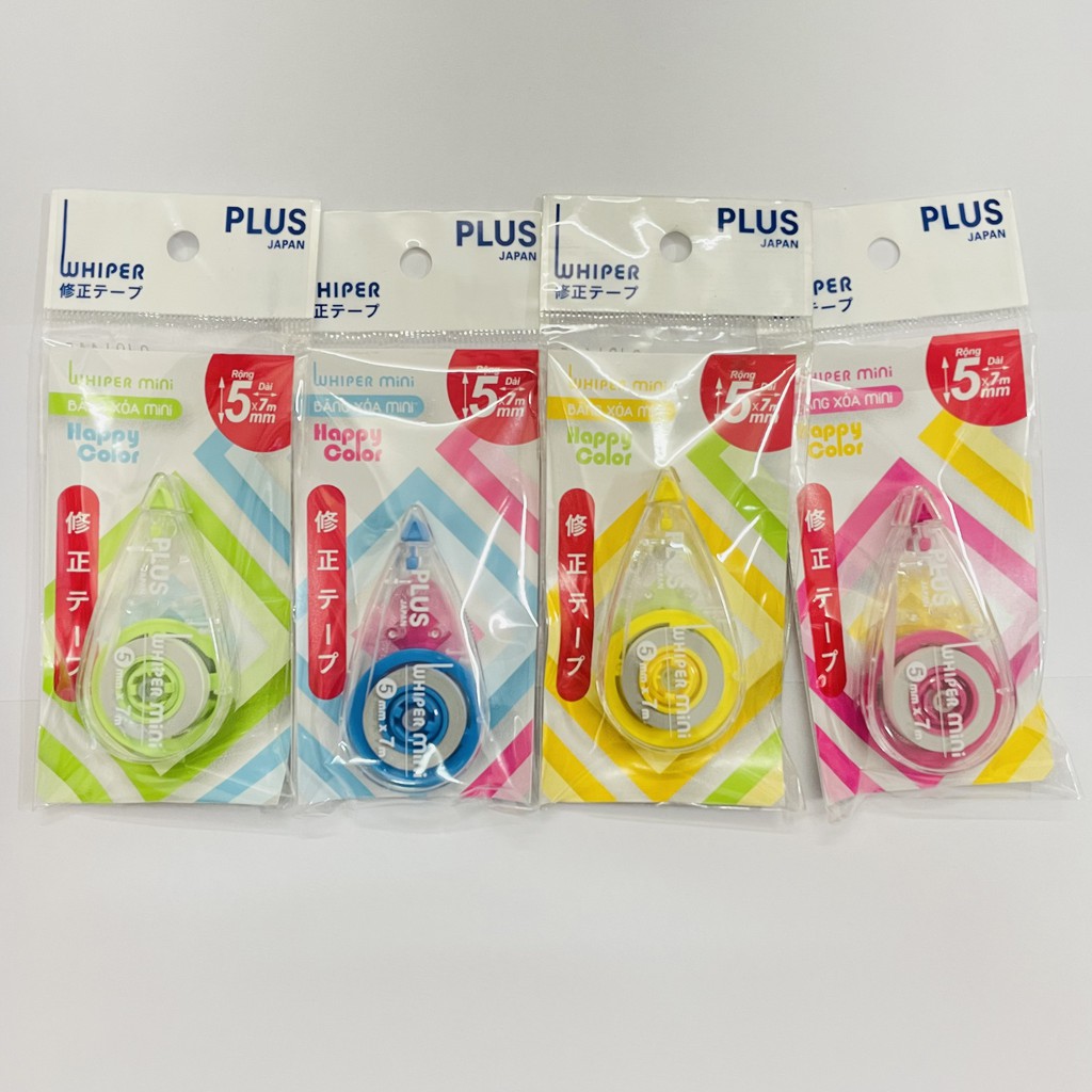 Bút Xoá Kéo Mini Plus (Mẫu Màu Giao Ngẫu Nhiên)