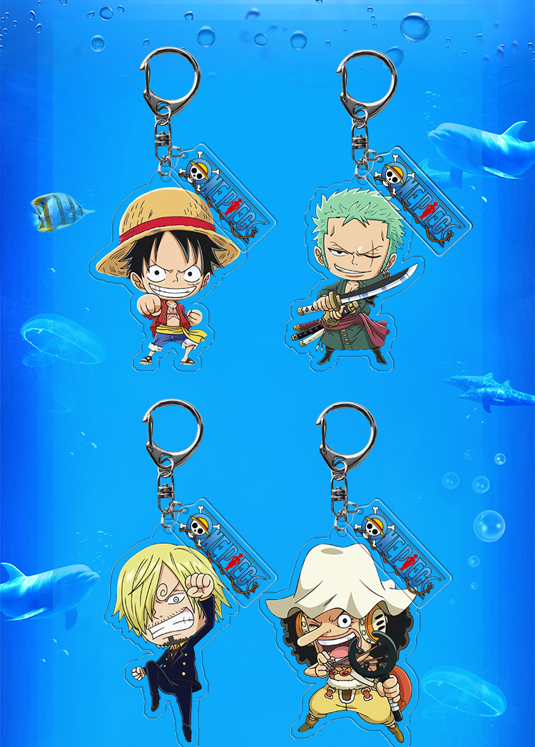 Móc khóa nhân vật One Piece anime