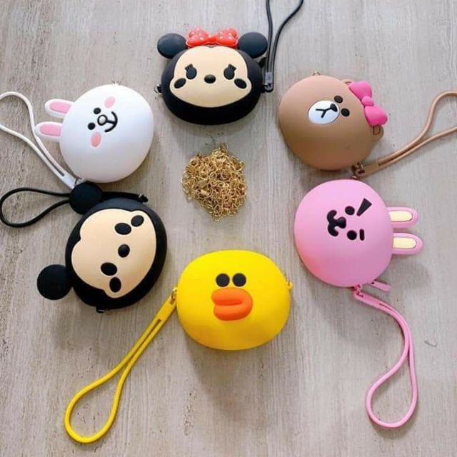 Túi Silicon Đầu Thú siêu cute