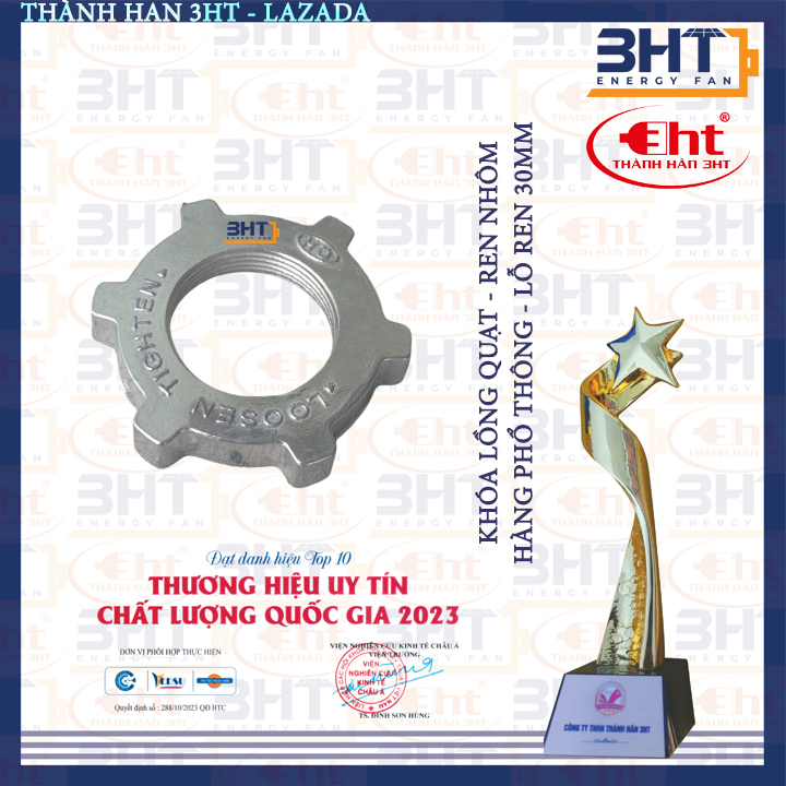 chặn lồng quạt bằng nhôm (2 cái)