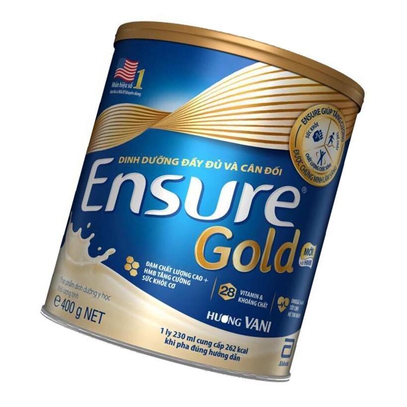 Sữa bột Ensure Gold Abbott 400g date 10/2024